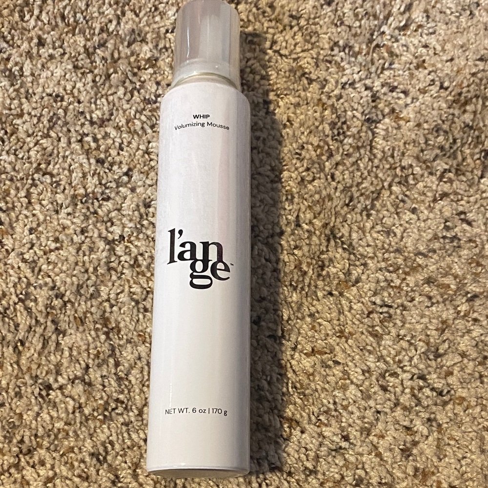 Lange Whip Volumizing Mousse - Sleek White